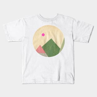 Paper Mountains 8 Kids T-Shirt